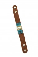 Fused Glass Snap Cuff